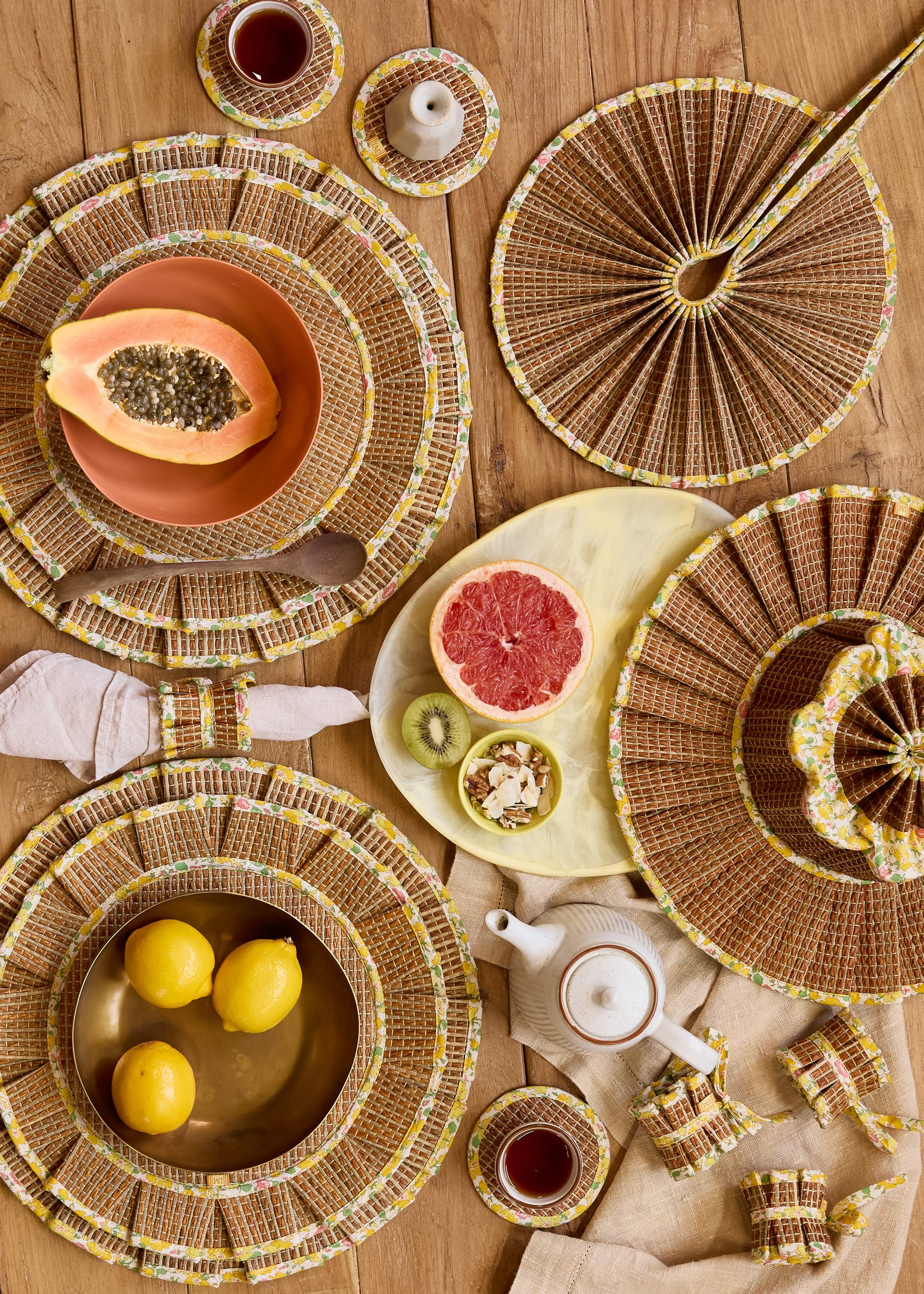 Summer Bay The Social Set Placemats | Large | Set of 4