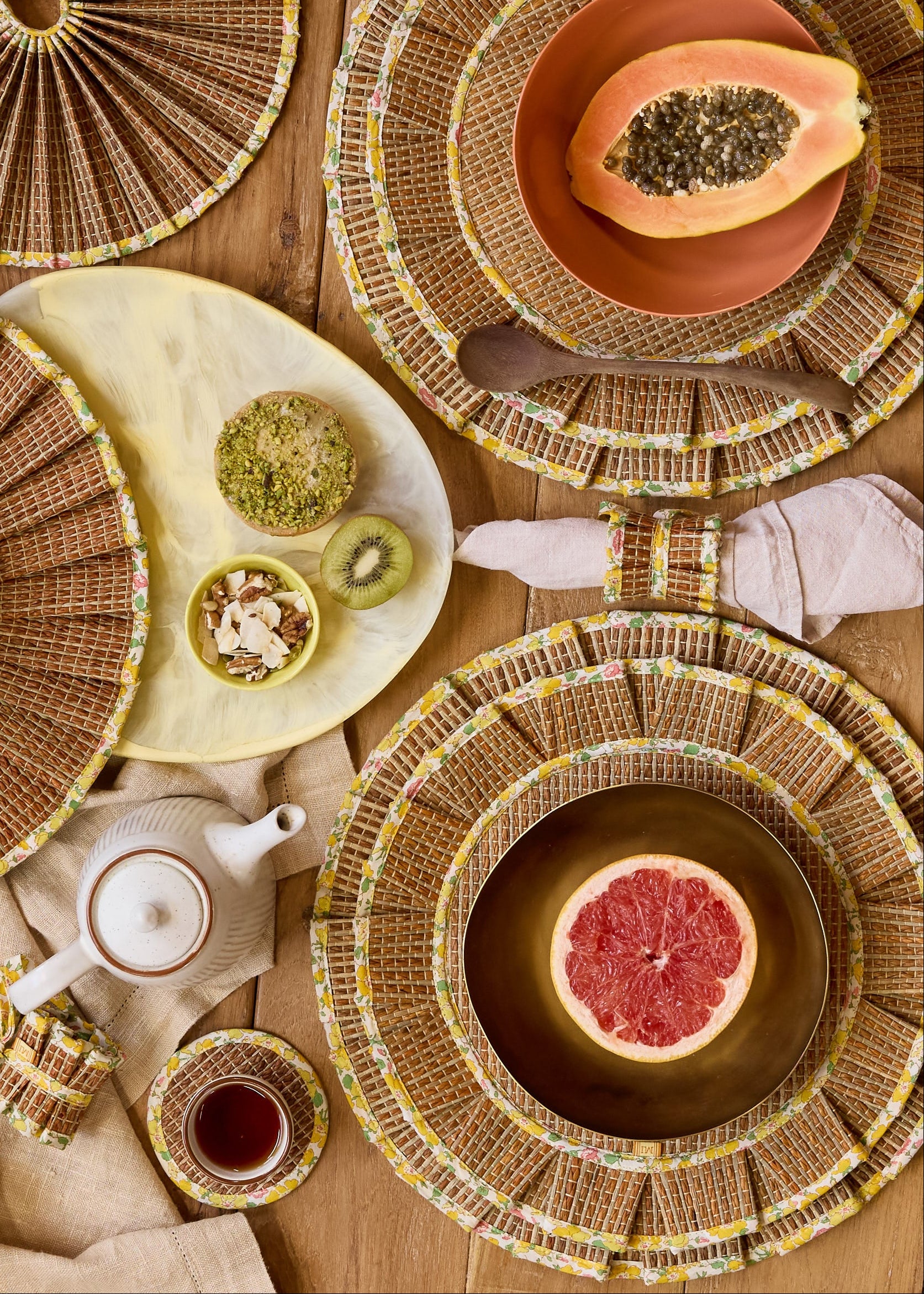 Summer Bay The Social Set Placemats | Medium | Set of 4