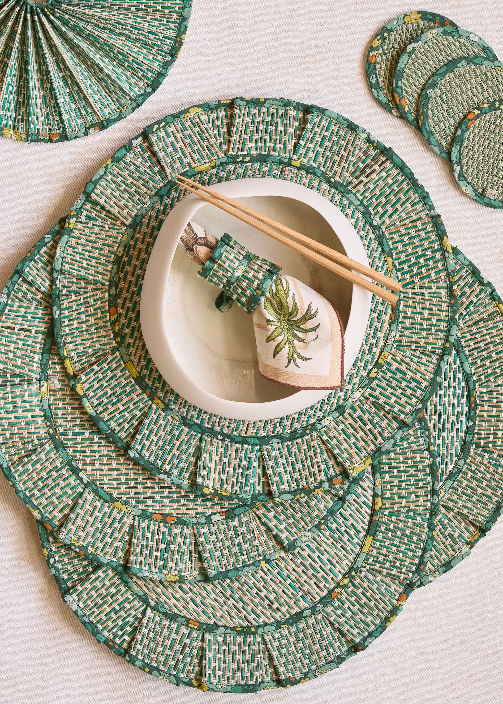 Swedish Summer The Social Set Placemats Large - Thumbnail 2