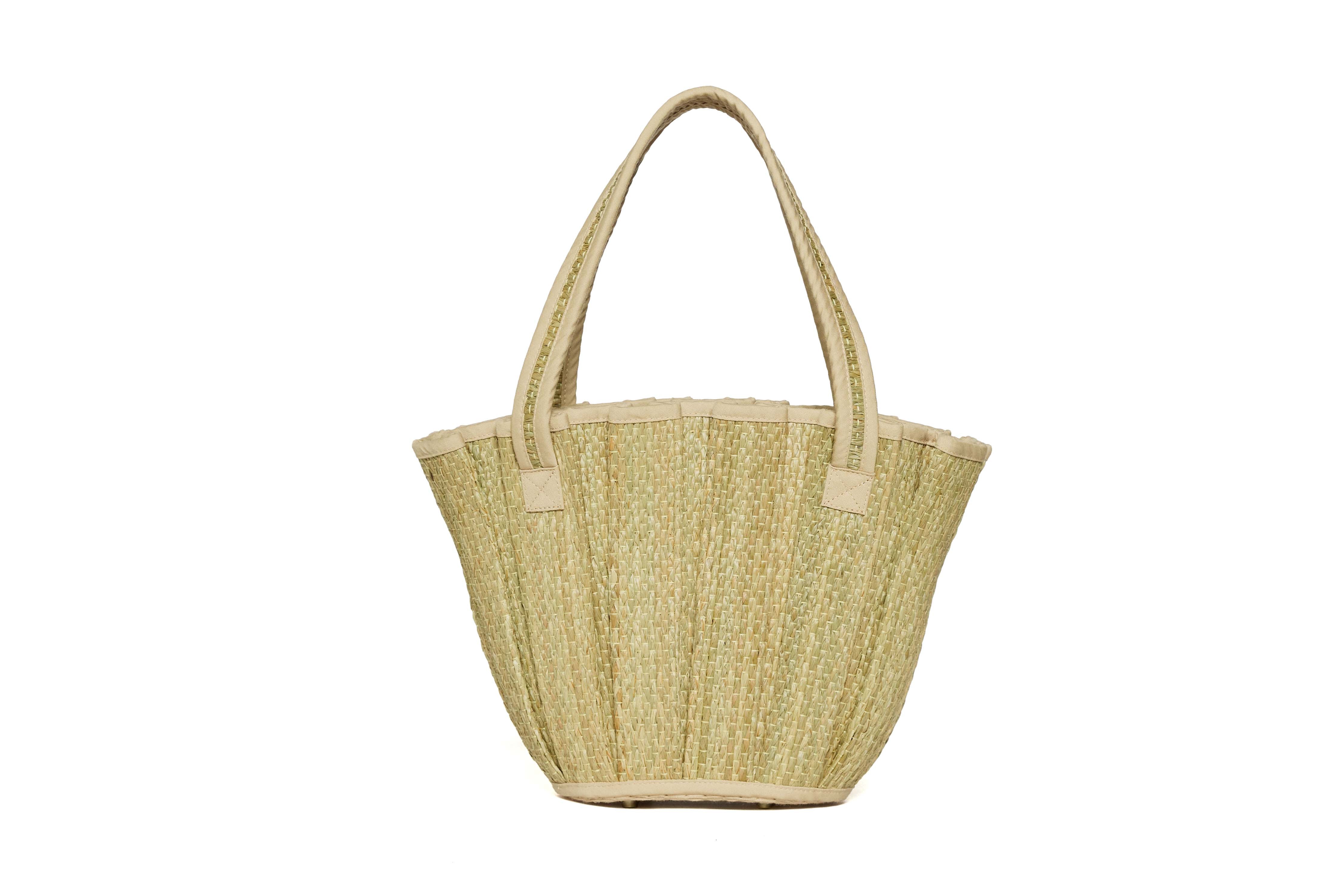 Mini bolso Tropez de lino de trigo