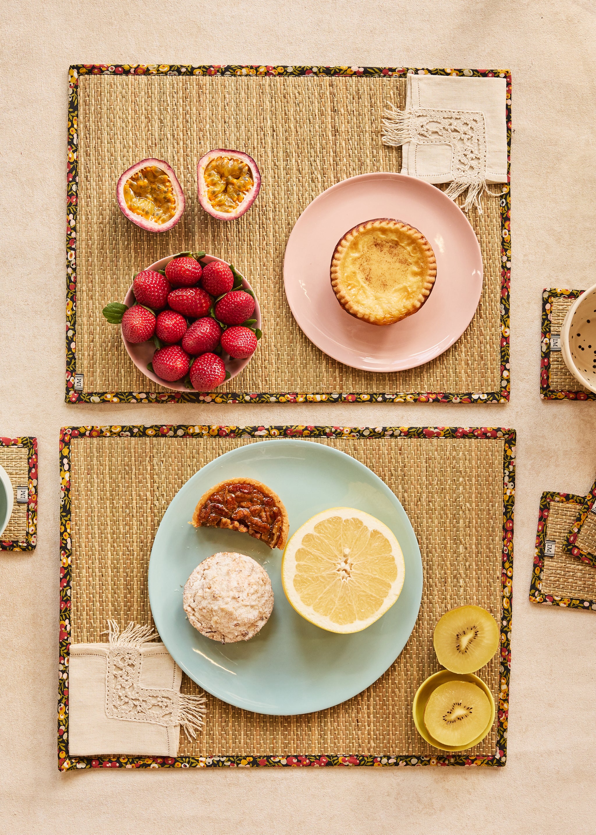 Caravan Woven Afternoon Placemats | Rectangle | Set of 4