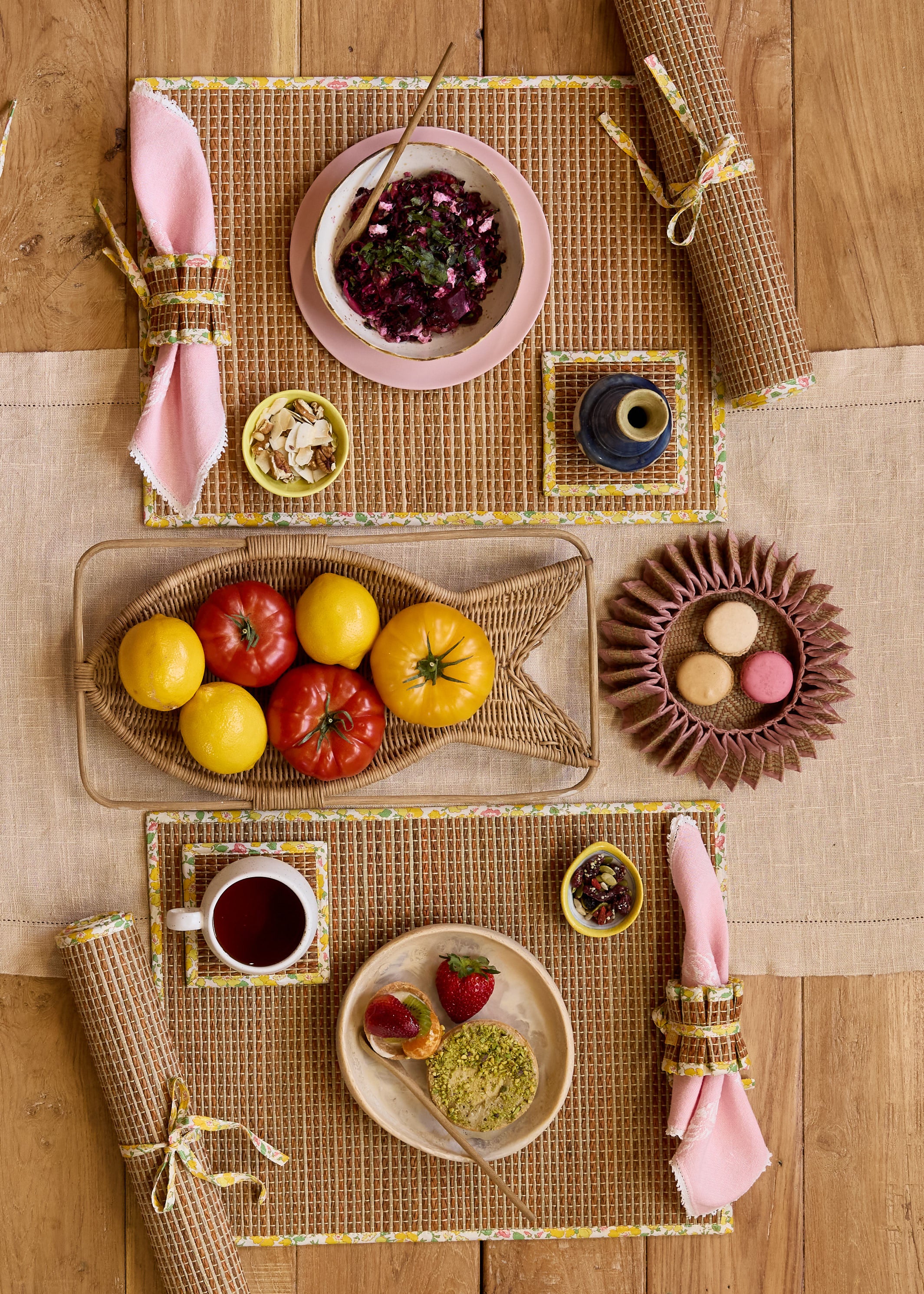 Summer Bay Woven Afternoon Coasters - Thumbnail 4