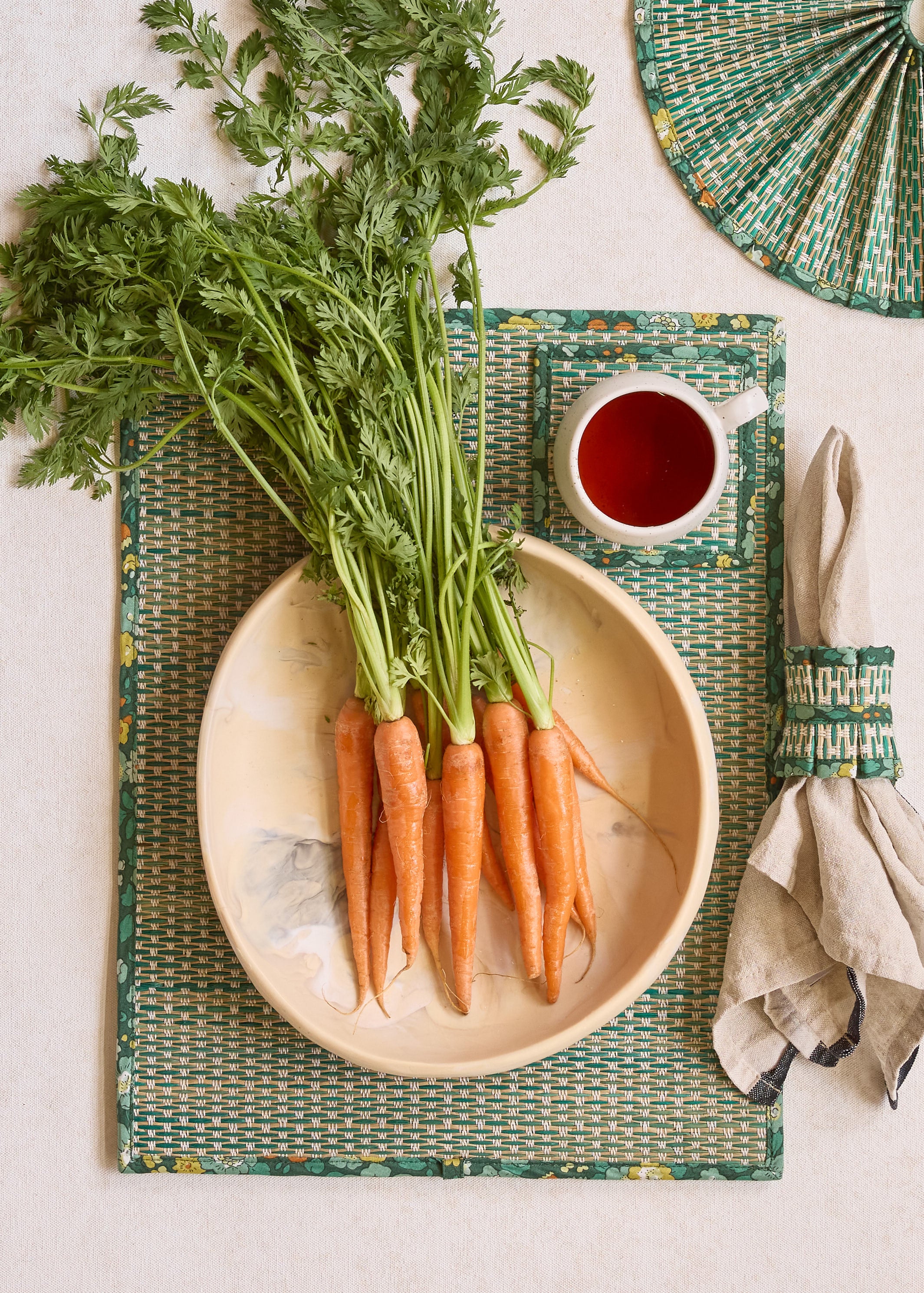 Swedish Summer Woven Afternoon Coasters - Thumbnail 4