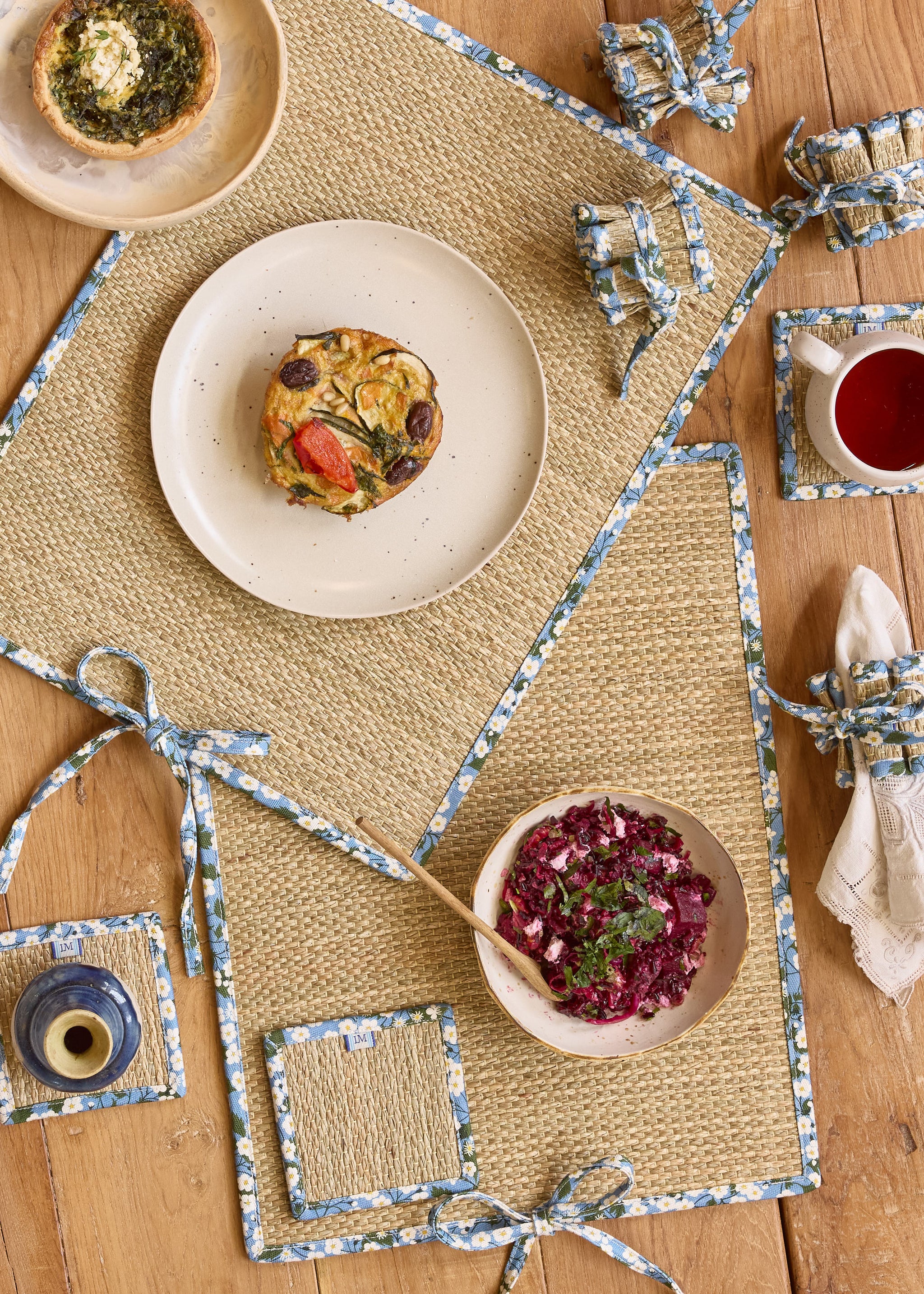 Waterford Woven Afternoon Placemats | Rectangle | Set of 4