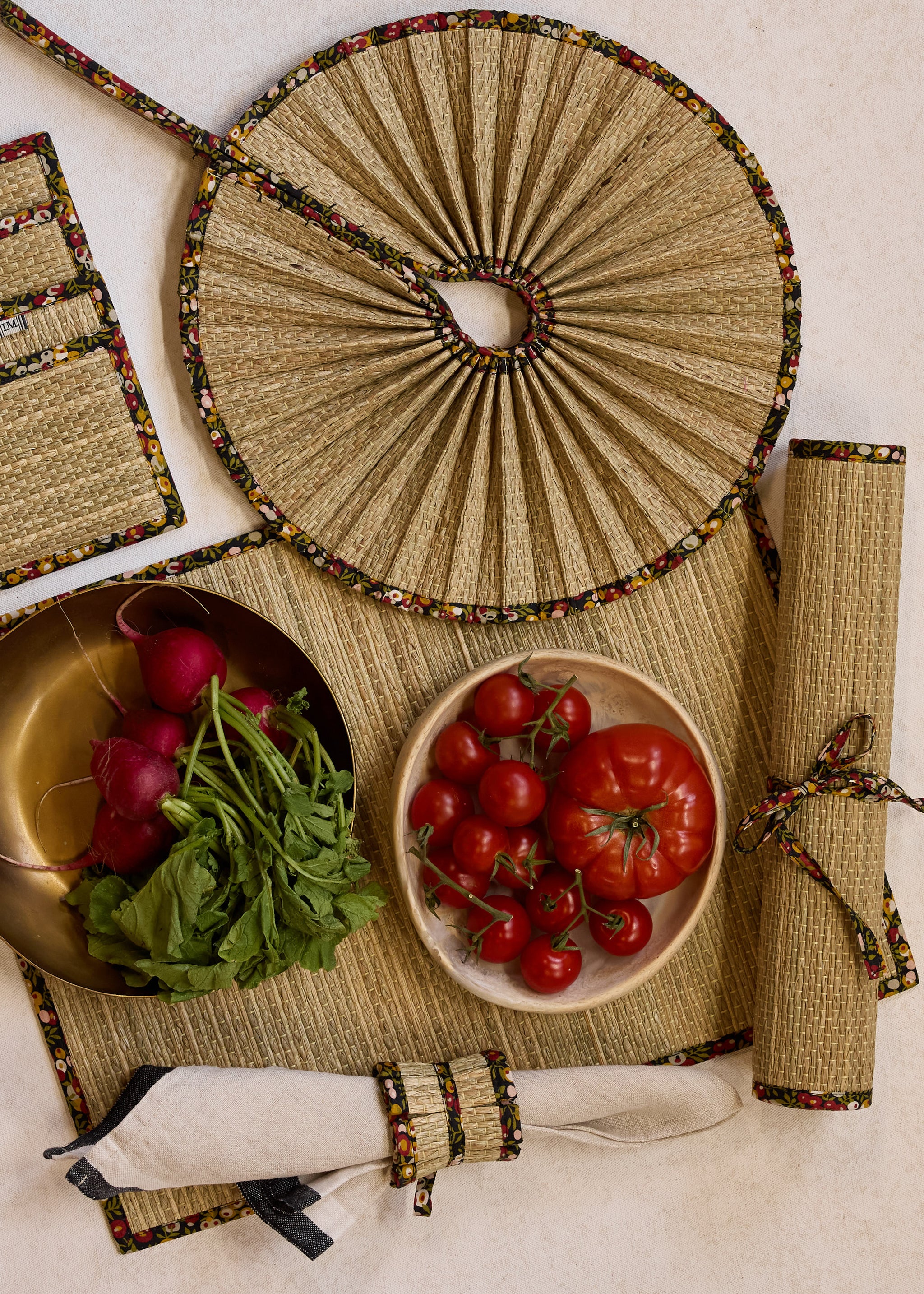 Caravan Woven Afternoon Coasters | Set of 4