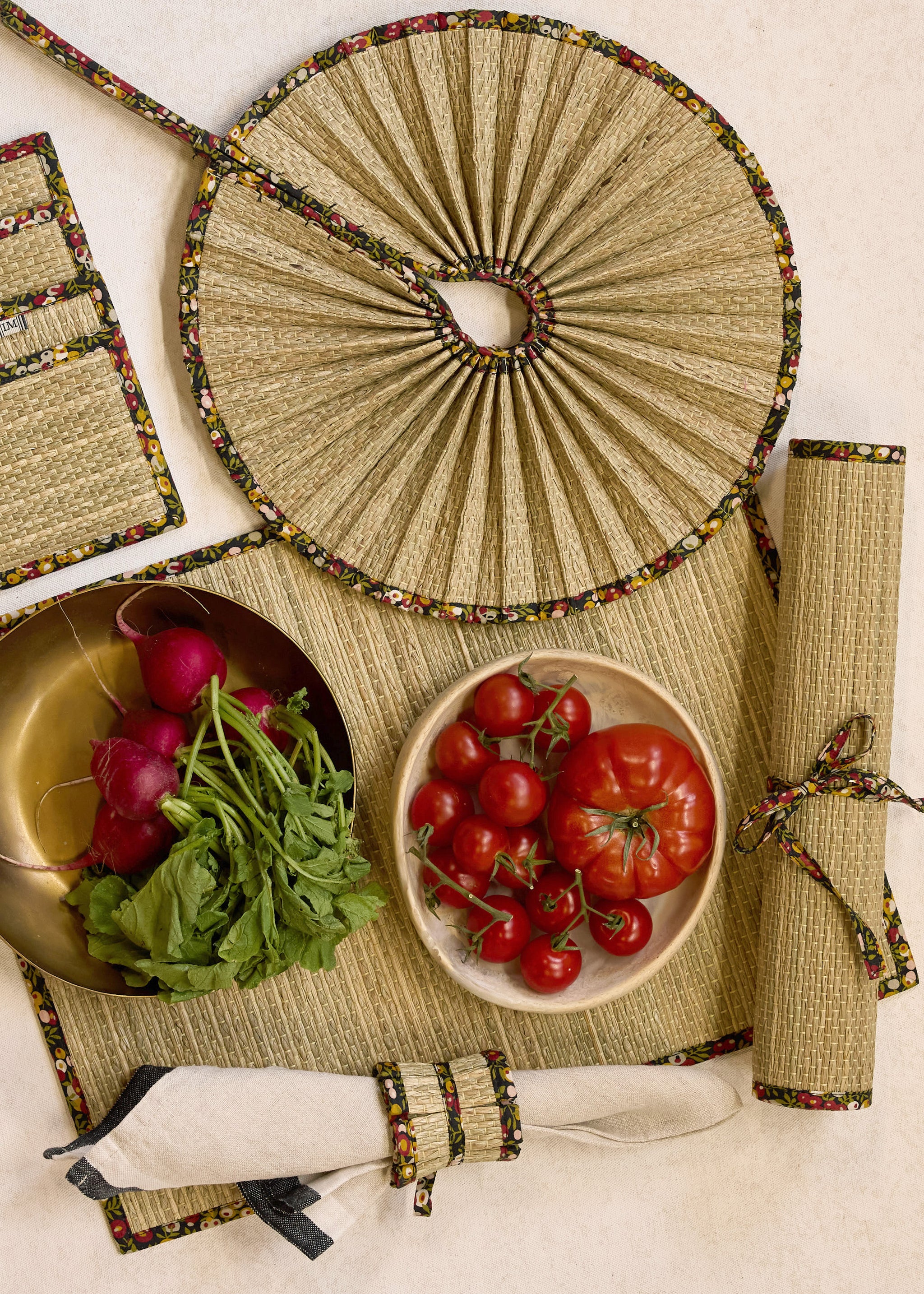 Caravan Woven Afternoon Placemats | Rectangle | Set of 4