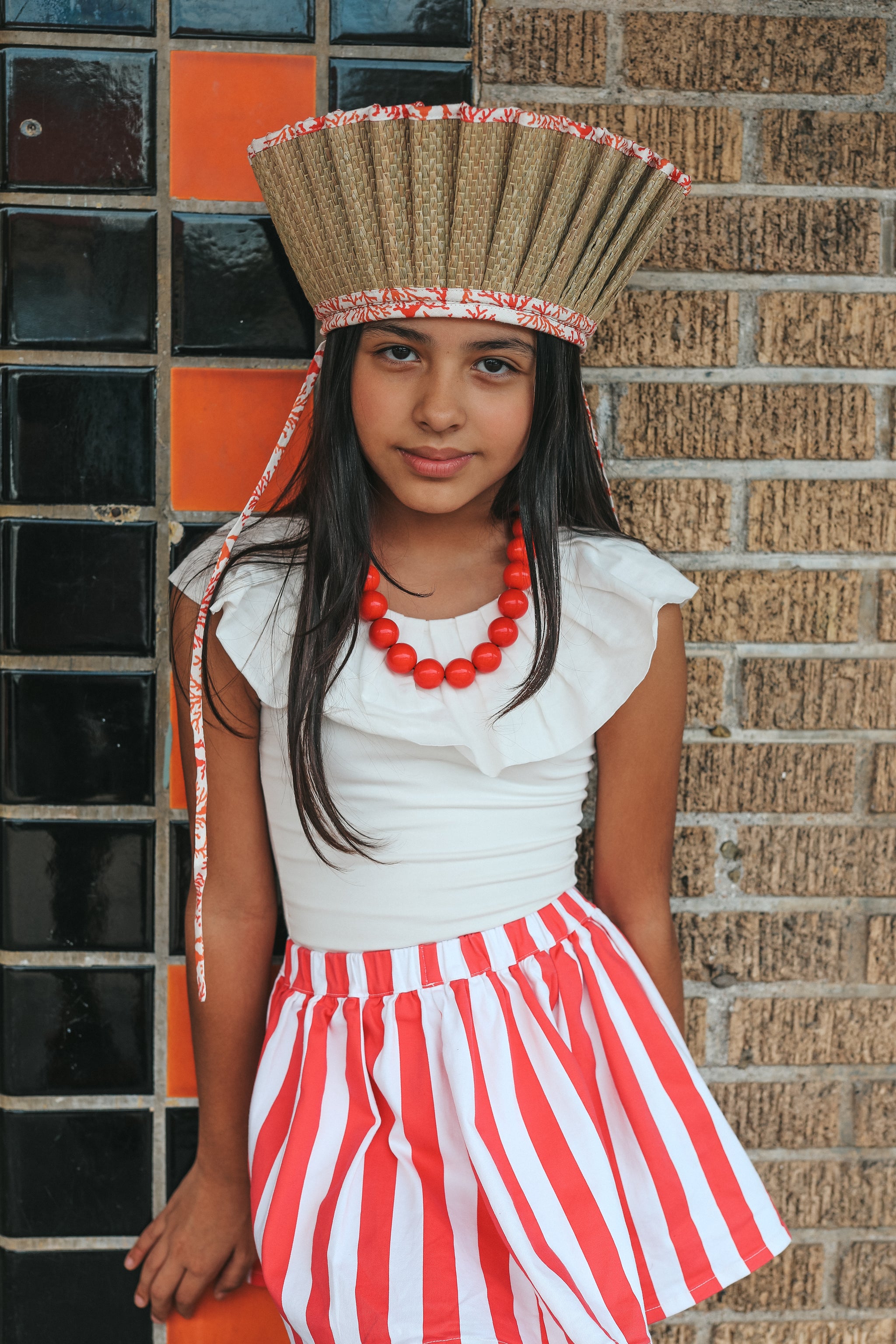 Coral | Luxe Capri Child Hat