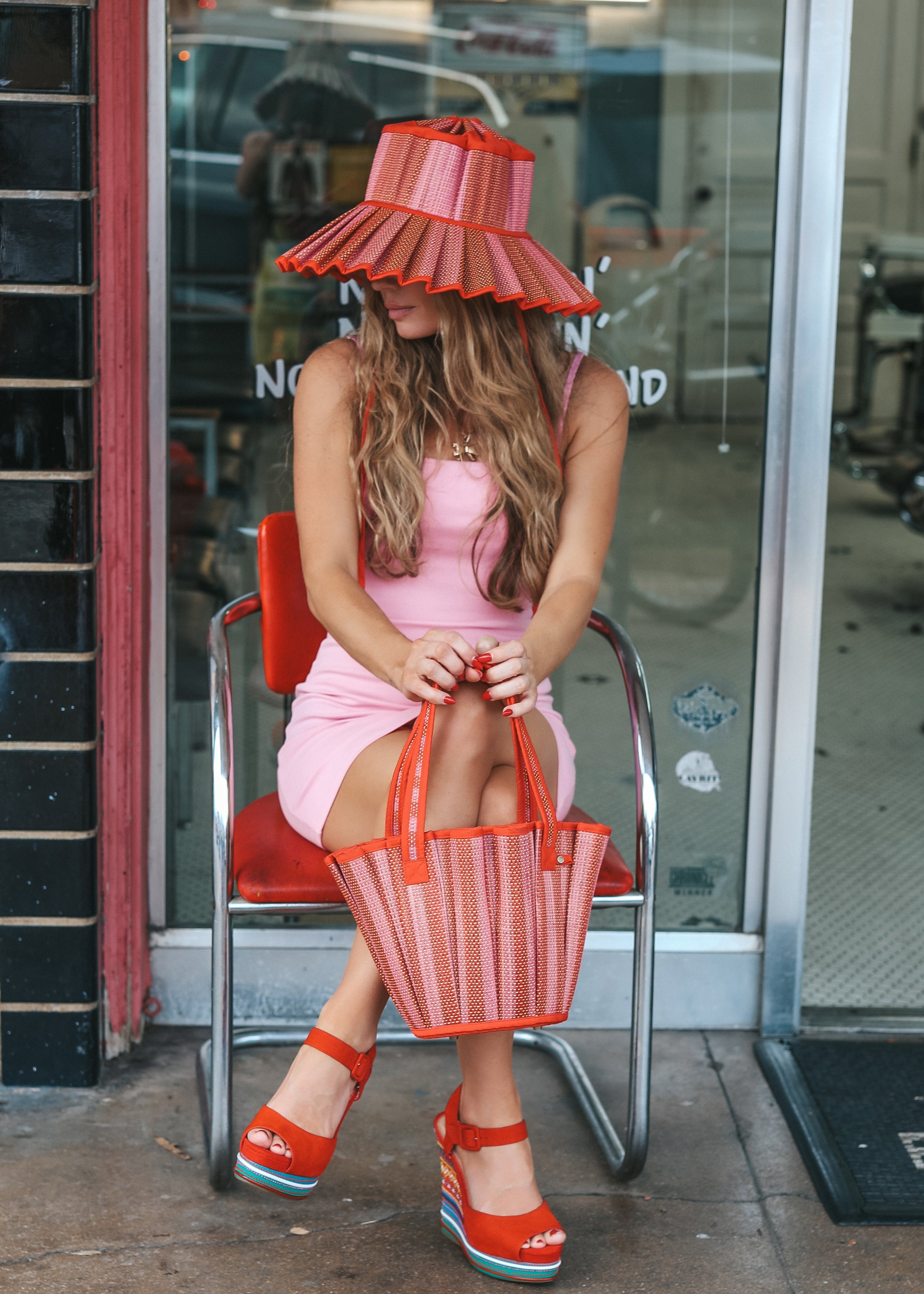 Love Heart | Tangerine | Island Capri Hat