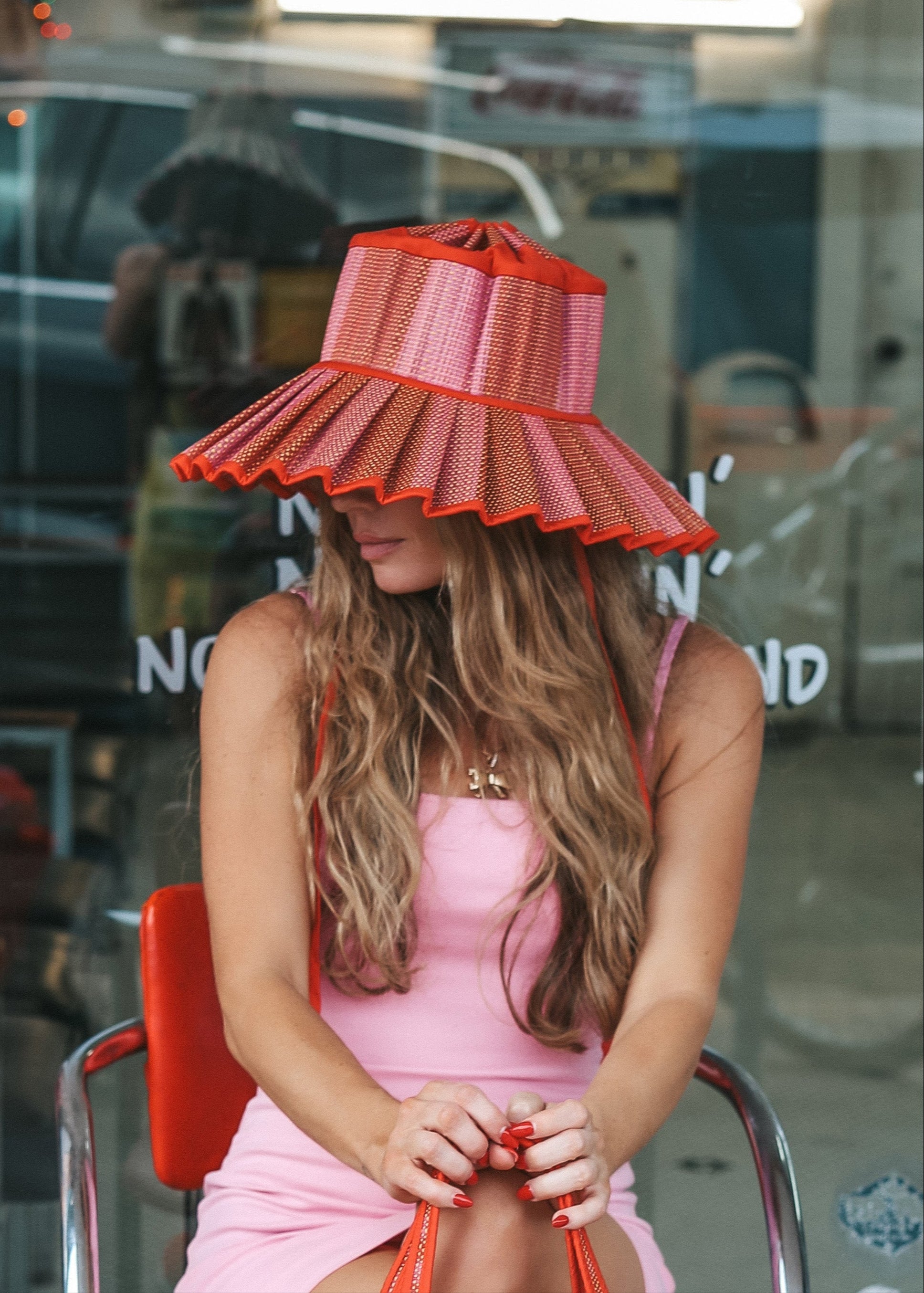 Love Heart | Tangerine | Island Capri Hat