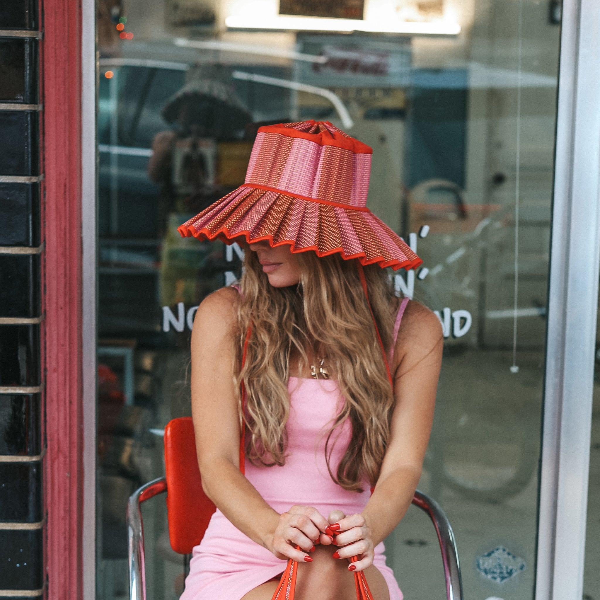 Love Heart | Tangerine | Island Capri Hat
