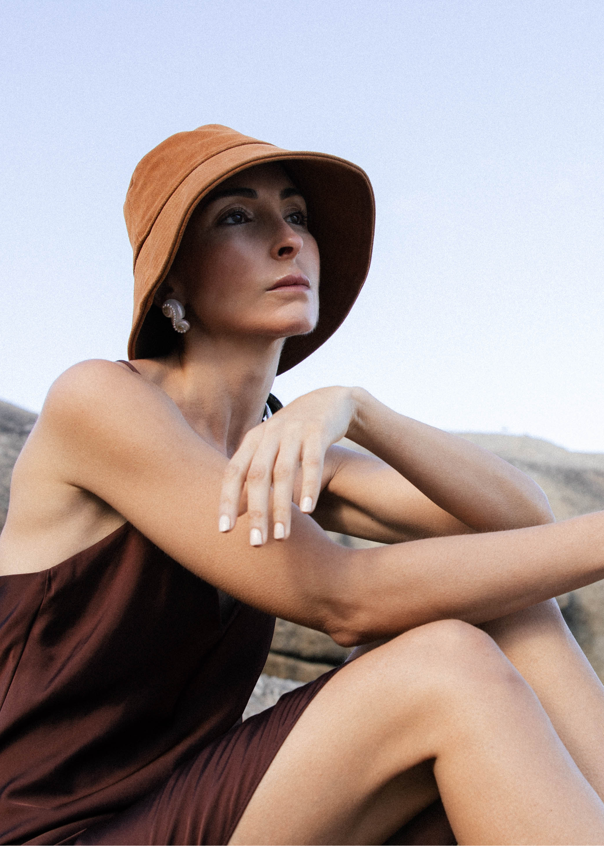 Sand Portugal Bucket Hat