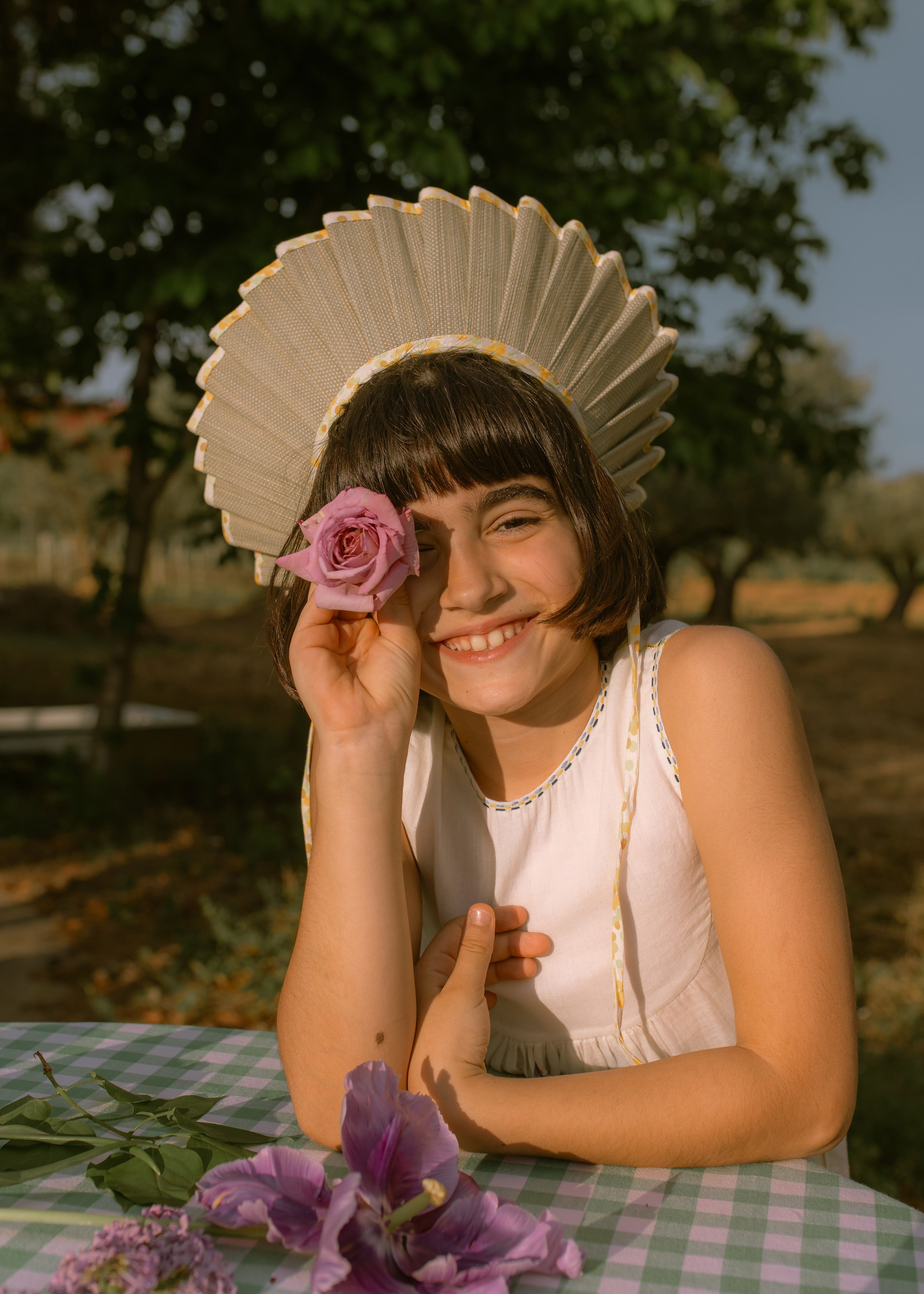 Golden | Luxe Capri Child Hat