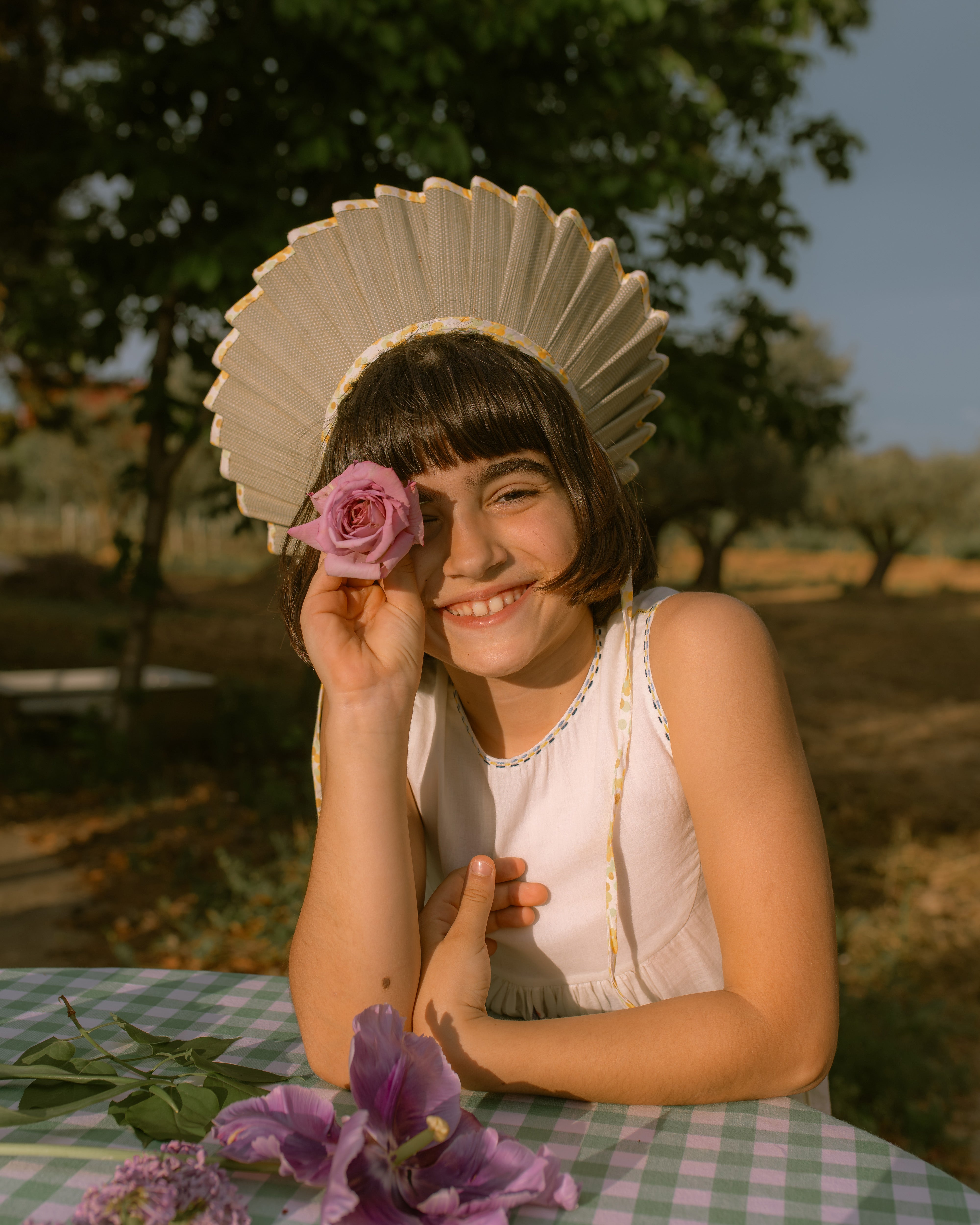 Golden | Luxe Capri Child Hat