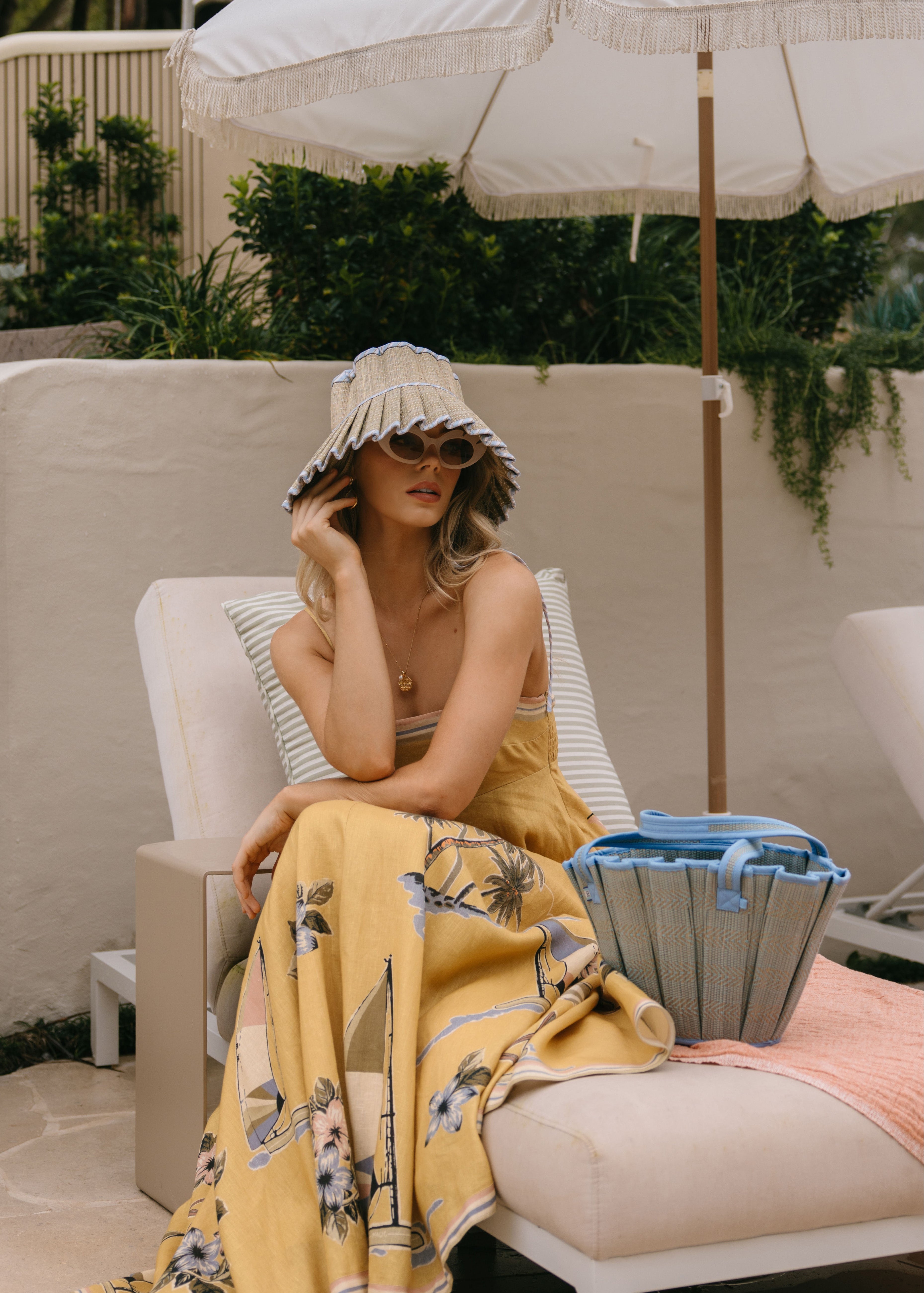 Rushcutters Bay | Luxe Capri Hat