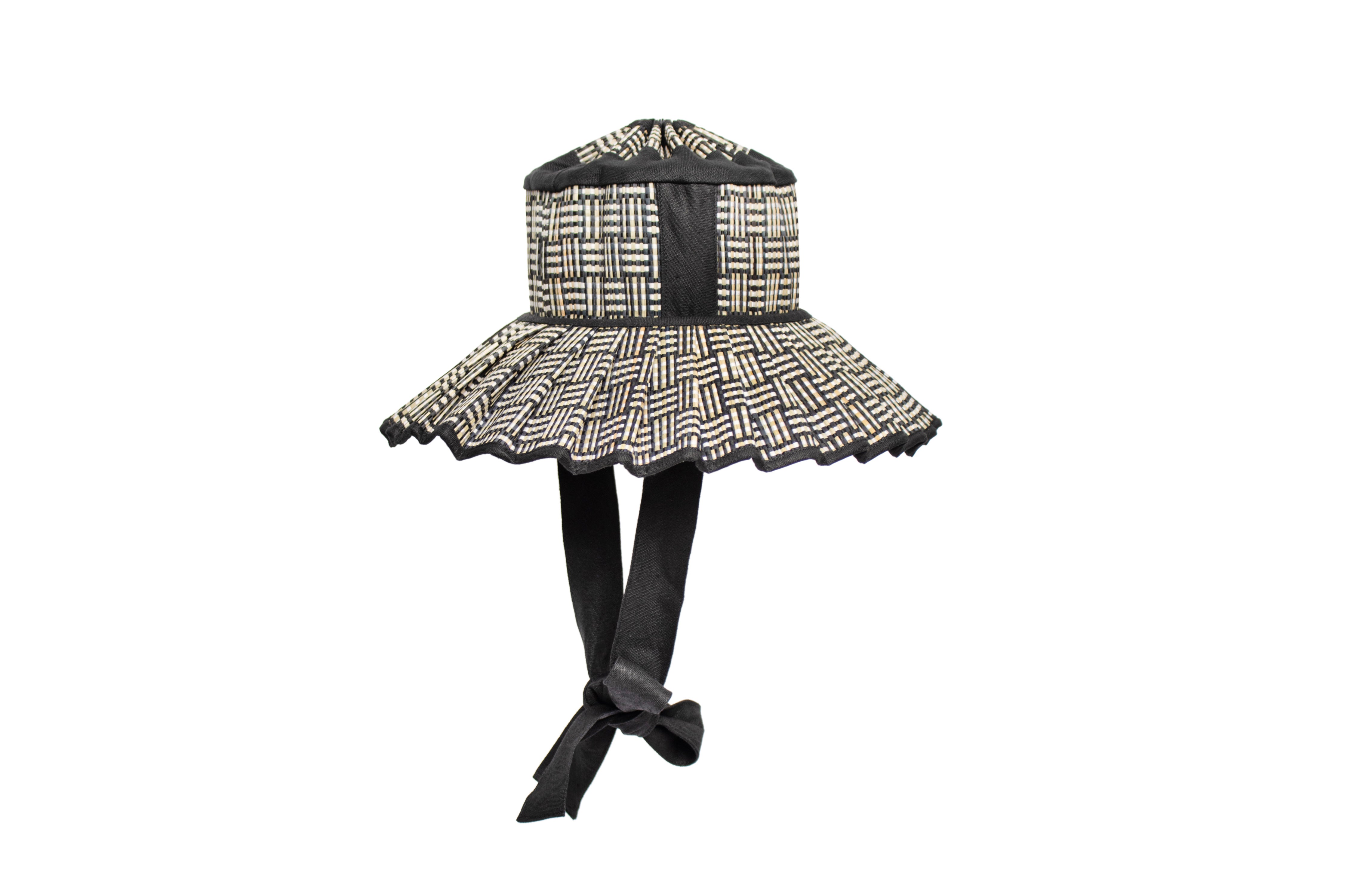 OUTLET | Black Bamboo | Island Ravello Hat
